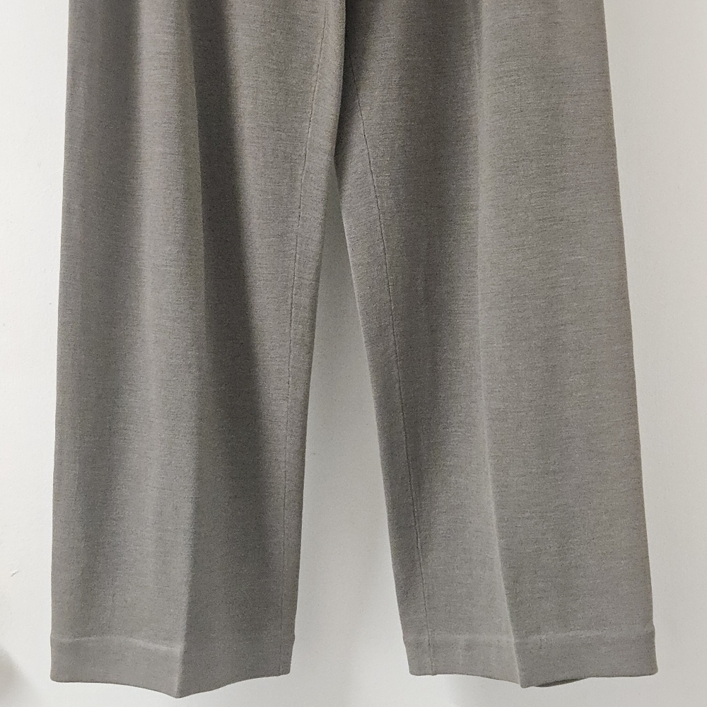 EILEEN FISHER SILK BLEND  KNIT PANTS WOMEN'S SIZE LARGE - Picture 7 of 9